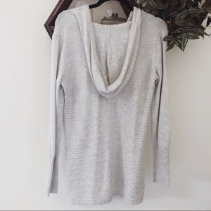 Women’s wool hooded sweater